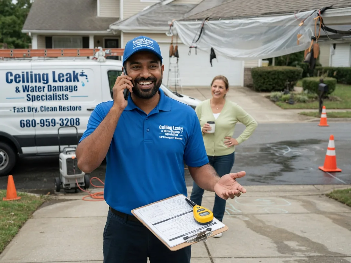 Ceiling Leak Cleanup Rockford, WA FAQs